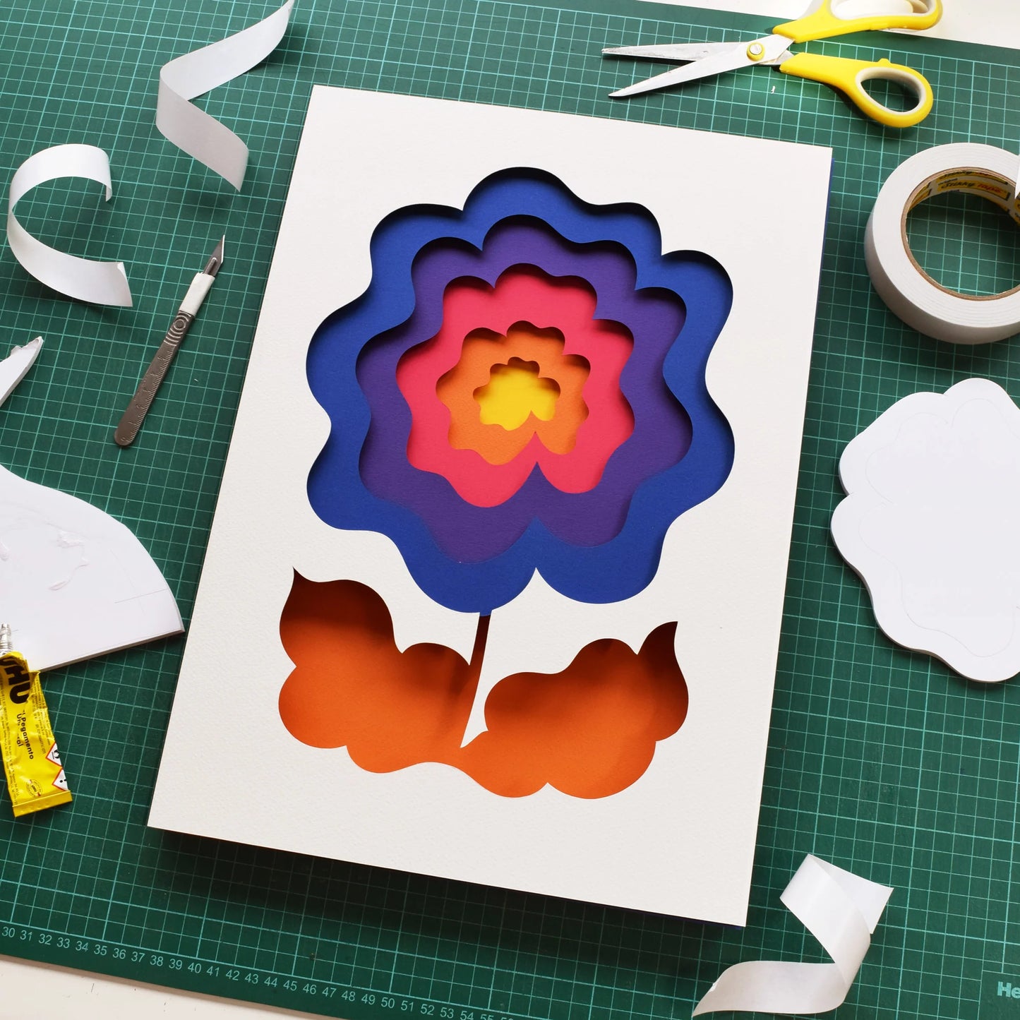 'Big Bloomers II' Greeting Card