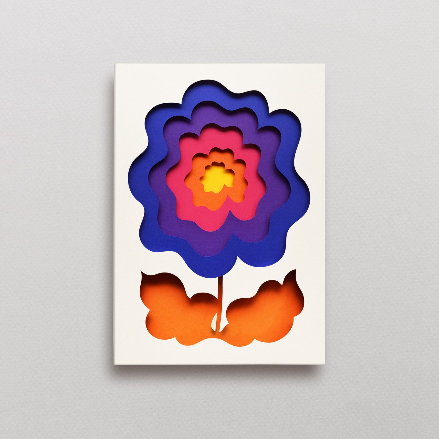 'Big Bloomers II' Greeting Card